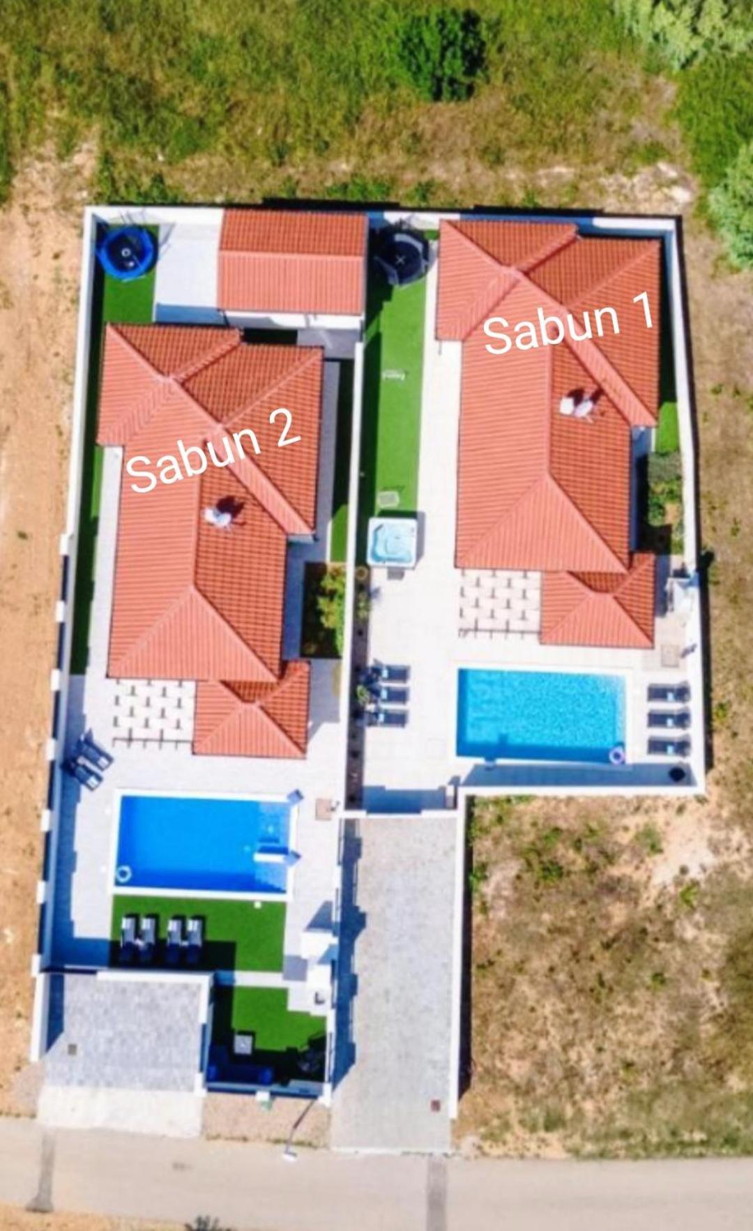 Villas Sabun - Modern House With Heated Pool بريفلاكا المظهر الخارجي الصورة